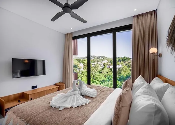 Villa Six Palm 1 - 2br Rooftop Near Padang Beach, Uluwatu
