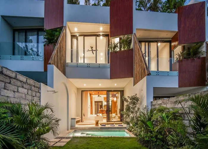 Villa Six Palm 1 - 2br Rooftop Near Padang Beach, Uluwatu *