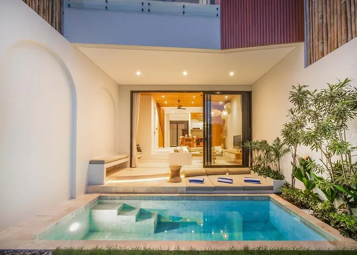 Villa Six Palm 1 - 2br Rooftop Near Padang Beach, Uluwatu